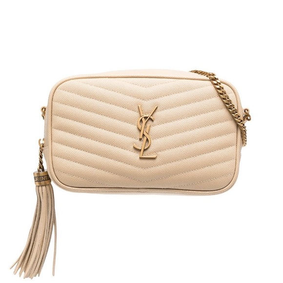 Saint Laurent Handbags - Saint Laurent nude Mini Lou Lou